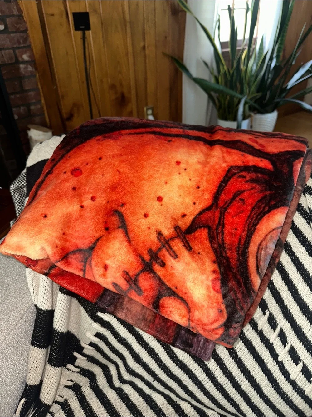 NWOT CHUCKY THROW BLANKET